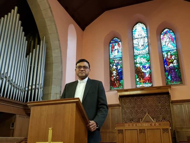 Reverend Raheel Arif, of Denny Old Parish Church. Contributed.