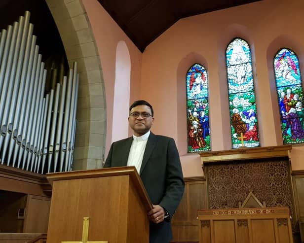 Reverend Raheel Arif, of Denny Old Parish Church. Contributed.