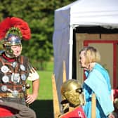 The popular family fun day as part of Big Roman Week took place at Kinneil House, Bo'ness on Saturday. Pic: Alan Murray.