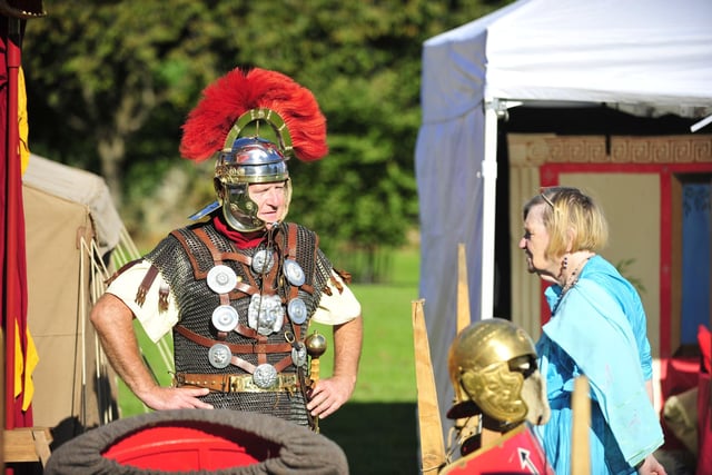 The popular family fun day as part of Big Roman Week took place at Kinneil House, Bo'ness on Saturday. Pic: Alan Murray.