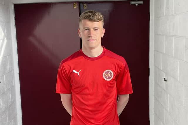 Summer signing Will Sewell (Photo: Stenhousemuir FC)