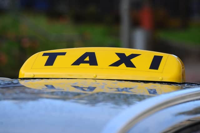 Lower Newmarket Street - taxi rank (Pic: Michael Gillen)