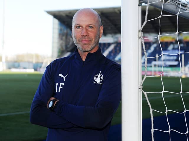 Ian Fergus has left Falkirk after just ten months in the role (Pictures by Michael Gillen)