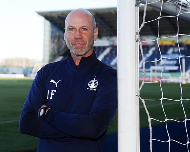 Ian Fergus has left Falkirk after just ten months in the role (Pictures by Michael Gillen)
