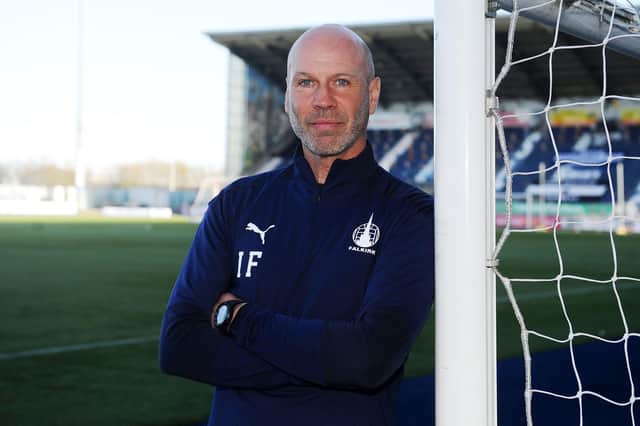 Ian Fergus has left Falkirk after just ten months in the role (Pictures by Michael Gillen)