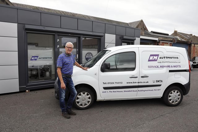 James Kelly, founder of James Kelly Motor Engineers Ltd, which is now known as Kelly Mitchell Automotive Ltd.