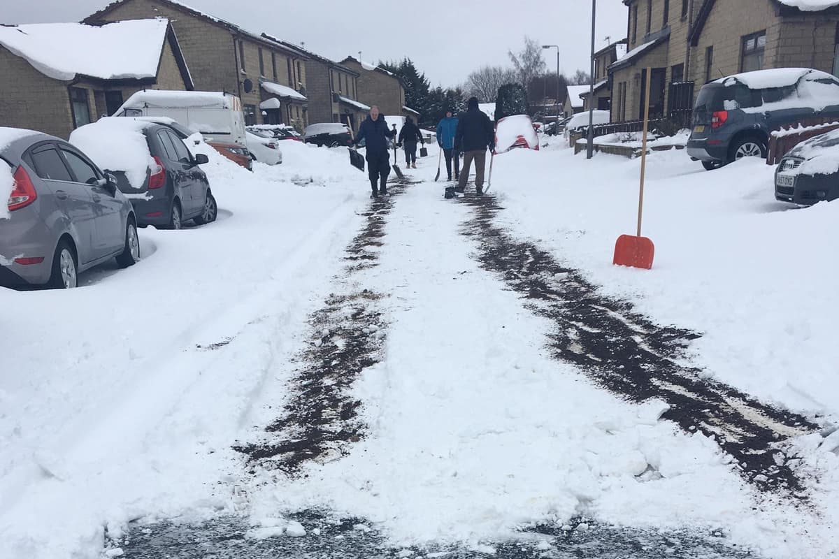 In pictures Reader's photographs from when the Beast from the East hit