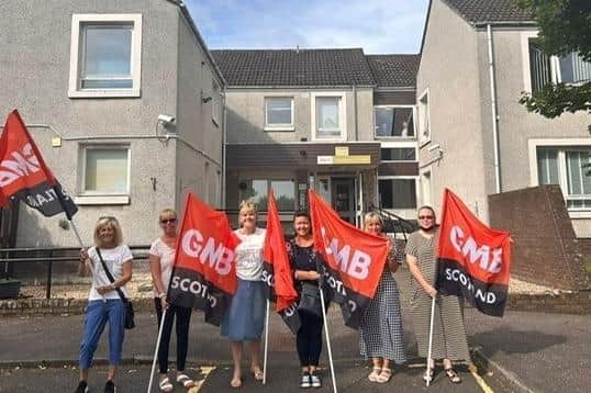 Support staff at Thornhill Court will be taking more strike action over their treatment during a bed bug infestation crisis (Picture: Submitted)