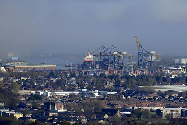 The exercise takes place at the Port of Grangemouth this evening