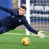 Motherwell goalkeeper Peter "PJ" Morrison joined Falkirk on-loan earlier this month