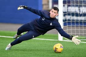 Motherwell goalkeeper Peter "PJ" Morrison joined Falkirk on-loan earlier this month