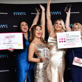 Steph from Salon Sisters in Falkirk High Street was named Lash Extension Specialist of the Year at the Scottish Make Up Awards 2024.  (Pic: Scottish Make Up Awards)