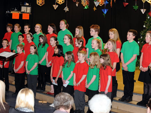 Comely Park Primary Christmas concert, 2008.
