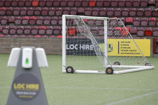 Ochilview Park's 4G pitch is helping the Warriors in the Community charitable arm achieve its goals (Pics by Michael Gillen/Contributed)