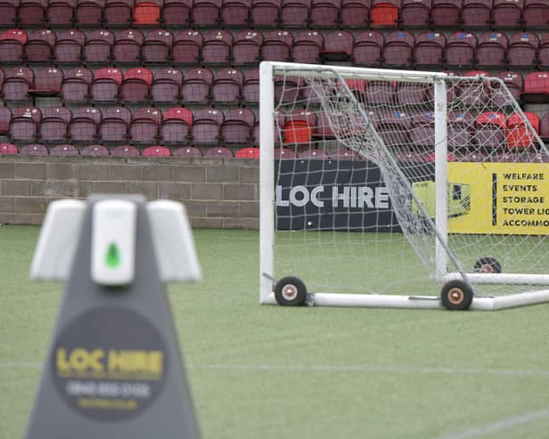 Ochilview Park's 4G pitch is helping the Warriors in the Community charitable arm achieve its goals (Pics by Michael Gillen/Contributed)