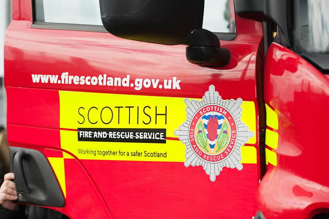 Scottish Fire and Rescue Service has issued a wild fire warning for the weekend