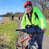 Peter got back in the saddle today for another 24 hour cycle, this time for the Joseph Thomson Maasai Trust.