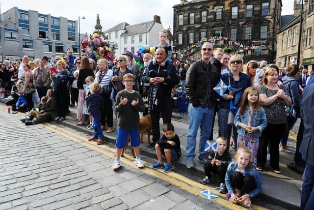 Crowds would normally be lining Linlithgow High Street for the annual events, but not in 2021.