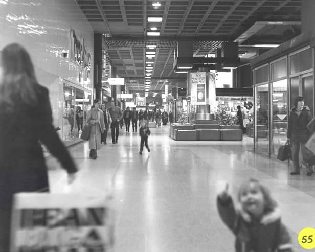 Cumbernauld town centre around 1980. Pic: Contributed