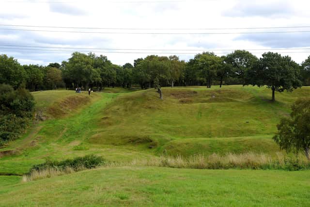 The Antonine Wall in Falkirk district has been chosen to feature in the first-ever UNESCO digital trail. Picture: Michael Gillen.