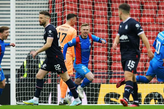 Billy McKay netted his 99th and 100th goals for Inverness Caledonian Thistle to put the Bairns to the sword