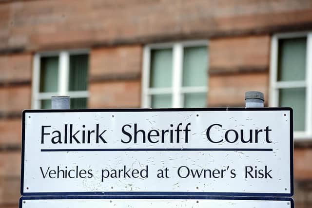 Two men are due to appear at Falkirk Sheriff Court today in connection with vandalisms, theft and a hate crime in Bo'ness. Picture: Michael Gillen.