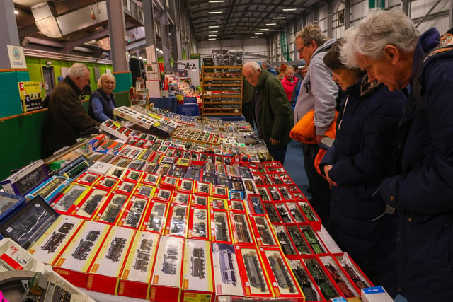 The popular Falkirk Model Railway Club exhibition took place at Grangemouth Stadium at the weekend.