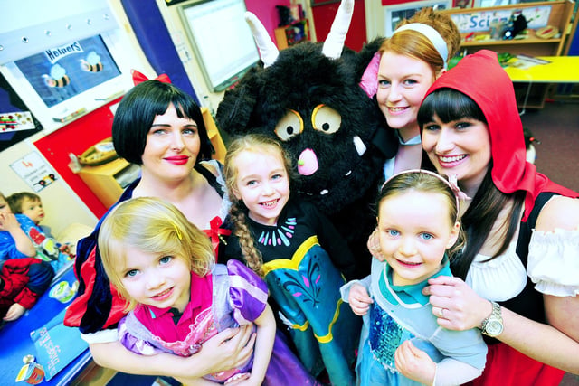 The children's love of books was celebrated at Glenbervie Kindergarten.