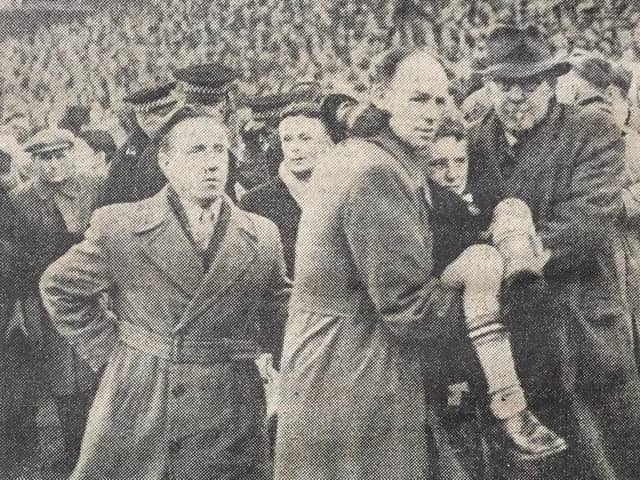Celtic fans invaded the pitch (Photo: Submitted)