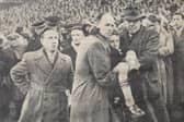 Celtic fans invaded the pitch (Photo: Submitted)
