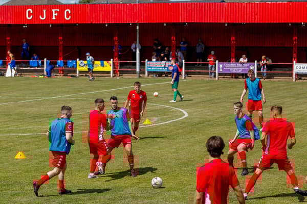 Camelon currently have five players from their under 20s side who will feature regularly in the first team this season (Pic: Scott Louden)