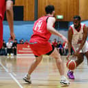 Falkirk Fury ace Javon Daniels was hailed by his head coach for his defensive shift in the senior men’s latest league victory (Photo: Michael Gillen)