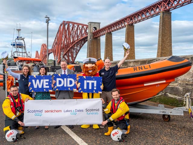 New lifeboat funded by Scotmid staff and customers will be called the Spirit of Cooperation.
