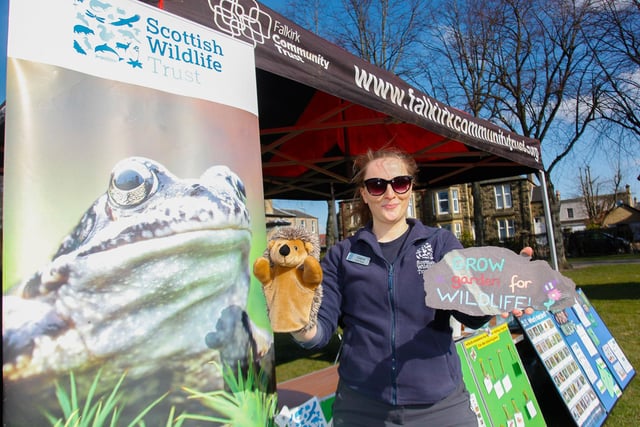 Falkirk Ranger Claire of Scottish Wildlife Trust