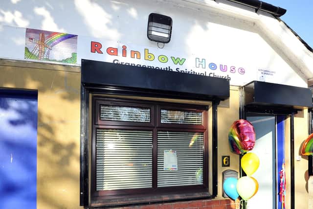 Rainbow House spiritualist church in Grangemouth