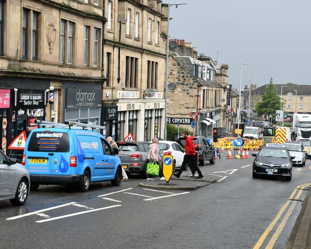 Motorists are experiencing long delays. Pic: Michael Gillen