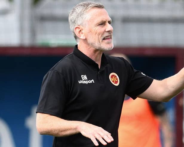 Gary Naysmith's men went down to 2-0 defeat at Kelty Hearts last weekend (Pic Michael Gillen)