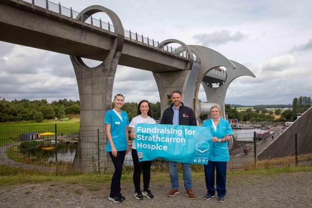 Haldane Construction has teamed up with Strathcarron Hospice to sponsor the charity's 2025 Falkirk Wheel Abseil fundraiser. (Pic: submitted)