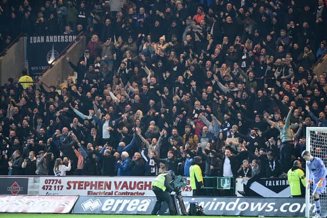 27-12-2024. Picture Michael Gillen. DUNFERMLINE. East End Park. Dunfermline Athletic FC v Falkirk FC. Season 2024 - 2025. SPFL William Hill Championship. Match Day 19.