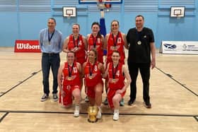 Fury’s senior women’s second string also sealed the Chairs Cup in Dundee over the weekend (Photo: Falkirk Fury)