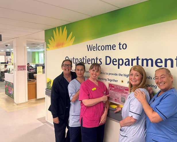 Forth Valley Royal Hospital is hosting a Wear It Pink fundraising event to raise money for Breast Cancer Now. Organised by a nurse at the hospital, the event will be held on Friday, October 23. (Contributed).
