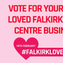 The Valentines campaign, supporting local businesses in Falkirk town centre, has been launched by Falkirk Delivers this week.