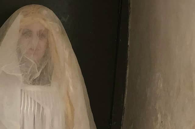 Will the shy ghost of the 'White Lady' of Kinneil House be spotted outdoors this Hallowe'en?