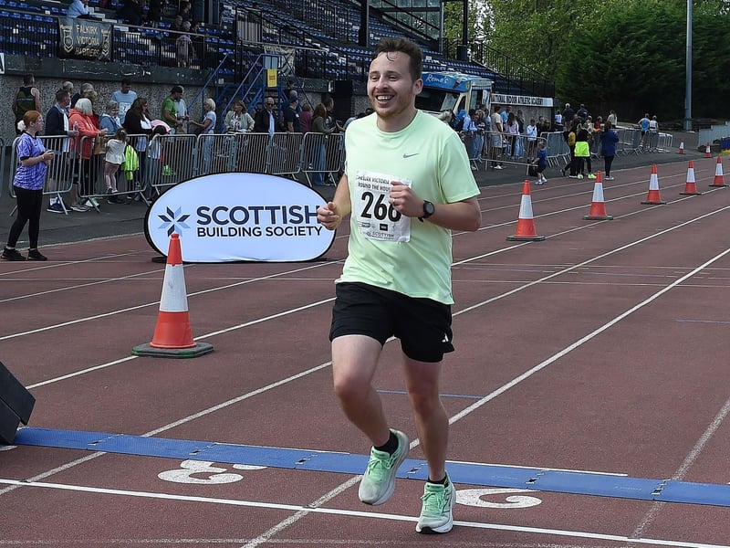 If ever a facial expression showed both relief and joy ...