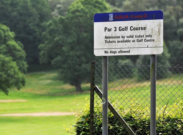 The par three golf course in Callendar Park has not been open since 2019 but Falkirk Community Trust say it will return