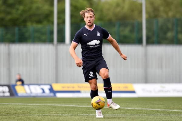 Falkirk defender Sean Mackie should make the squad this afternoon (Photo: Michael Gillen)