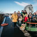 The Dandelion project will see two barges tour the Forth and Clyde Canal, and the Union Canal this year as part of a huge 'grow your own food' initiative.