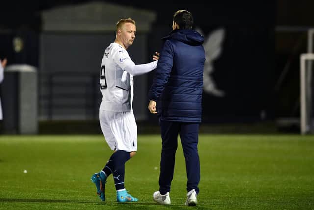Leigh Griffiths could make his first start for the Bairns