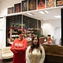 Lauren Campbell, owner of The Wee Studio in Bonnybridge, pictured with shop assistant Rosalyn Rintoull. Contributed.