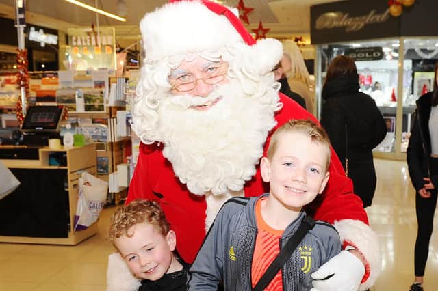 Shoppers are being asked to help Santa spread some Christmas cheer by donating a gift to this year's appeal.